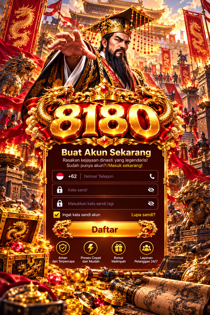 Daftar akun 8180 tema kerajaan Tiongkok